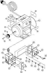 Page D Diagram and Parts List for MK-101JCS  MK Diamond Tile Saw
